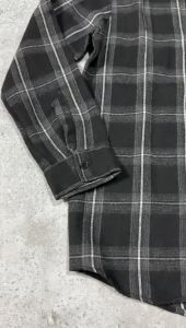 Kemeja Flanel Motif Kotak-Kotak Lengan Panjang Anak Laki-laki Gaya Casual Usia 9-15 Tahun