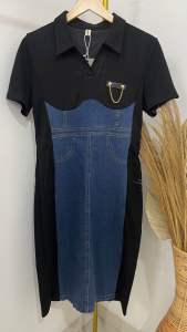 BJ - DRESS JEANS MIX CATOON BAHAN STRECH