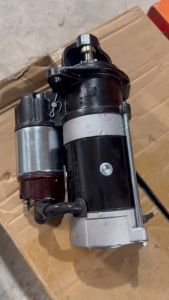 Đề lai thẳng 138Y 11 răng 2 tai mõm thuận 12v 58KW lắp cho xe ô tô 1 tấn cổ 82 phi răng 40 tai bắt 120 QDJ138Y