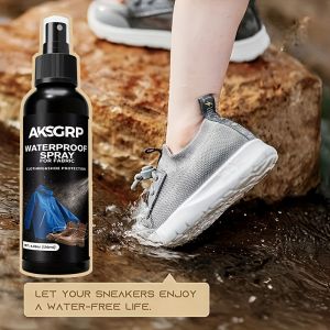 Nano Waterproof Spray for Jackets Shoes & Warehouse Fabrics Camping Essentials Versatile ApplicationLonglasting Shield120ml