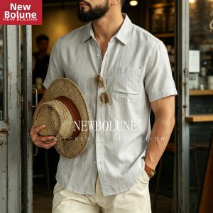 NEW BOLUNE | Áo Polo Mỏng Hè Kiểu Ý Thô Vintage