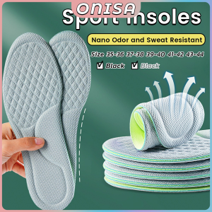 Onisa Cotton Insoles for Shoes Deodorization Sweat Absorption Insert Sport Shoes Running Pads