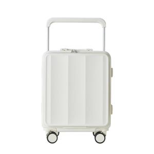 BOSTANTEN | Expandable Pull Handle Front Opening Luggage 18 inch