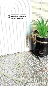 Tempelan Bening & Putih Doff Untuk Clay