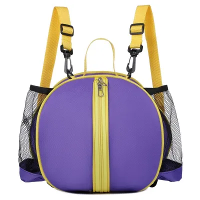 Mens Basketball Bag Football Fitness Equipment Storage Backpack Net Pouch Sports Training Bag Childrens Backpack