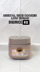 Mito Digital Rice Cooker R12 / R15 / R18 Digirice Series Low Sugar 8 Menu Panci Anti Lengket dan Tahan Baret Pemasakan Rendah Gula Fuzzy Logic Rice Cooker - Lazada