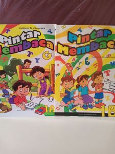 buku paket isi 2 buku pintar membaca 1A+1B(19×26cm)