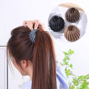 Adjustable High Tail Bun Hairstyle Fixer Hair Clip