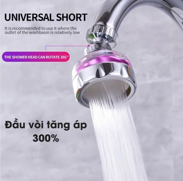 Đầu vòi chén tăng áp, đầu vòi bếp tăng áp, đầu vòi rửa bát tăng áp siêu dễ thương hot nhất cao cấp nhập khẩu