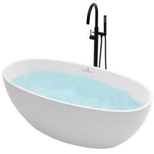 Home Small Space Freestanding Acrylic Japanese Oval Internet-famous Hotel Bath Tub