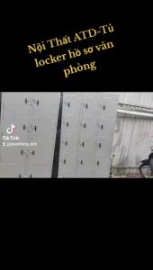 Tủ sắt locker 12 15 cánh cửa có khóa mỗi ngăn đựng đồ cho khách hàng và nhân viên