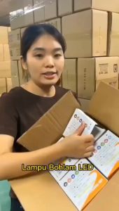 Lampu Bohlam LED Football Fitting E27 Dexicon Lipat Fan Blade Bulb Lamp Putih Unik Ufo Sepak Bola