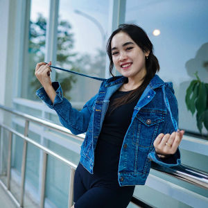 JAKET JEANS WANITA CROPE KOREAN STYLE TERLARIS