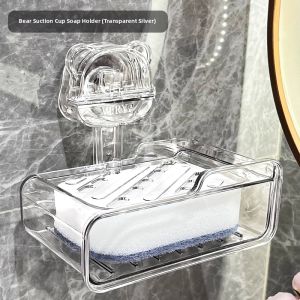 Hourleey | Suction Mountable Soap Holder Multilevel