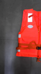 Jaket Keselamatan SOLAS / SOLAS Life Jacket – Saiz Bebas & Tali Boleh Laras / Free-Size & Adjustable Straps
