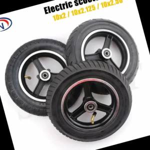 10 Inch 10x2.50 10x2 Wheels 10*2.50 Inner Outer Tyre Explosion-proof Tire with Alloy Rim for SPEEDWAY Electric Scooter Parts