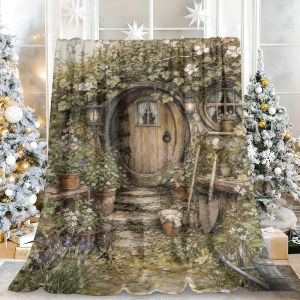 Beast Kingdom | Bold Floral Lightweight No Shedding Extra Warm Couch Blanket Perfect for Christmas Xmas Holiday Home Decoration