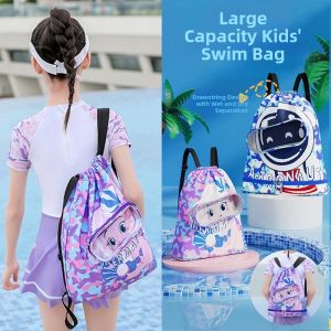 LIMATI | Dry and Wet Separation Waterproof Backpack For Children
