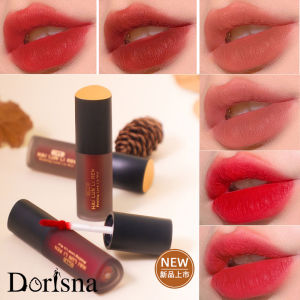 Dorisna Lip Gloss Long-Lasting Moisturizing Lip Glaze Nude Light Liquid Lipstick Lip Tint Nourishing Waterproof