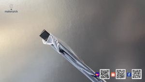 อลูมิเนียมฉาก 3/4"x3/4" หรือ 19x19 มม. หนา 1 มม.