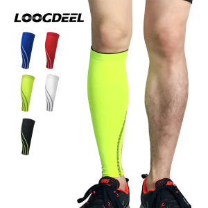 Loogdeel 1 Pcs Calf Compression Sleeves for Men Women Cramp Relief Varicose Veins Running Leg Sleeve and Shin Splints Support