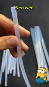 Combo cây keo nến silicon nhỏ / lớn dùng cho máy bắn keo nến