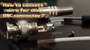 BNC Connector (Silver) for CCTV Coaxial RG59 and RG6 Siamese Cable Durable Multi Protection High Quality- 5PCS