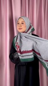 Tudung Bawal Special Edition Printed Bidang 45