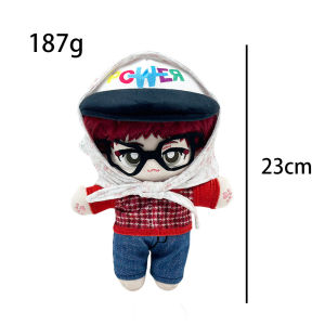 Bandai | G-Dragon Plush Doll Kpop Bigbangs GD Star Idol Doll Airport Dressing Plushies Soft Stuffed Toys Fans Birthday Gifts