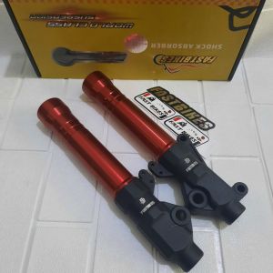 Bottom Tabung Shock Depan FastBikes Full Cnc Warna Honda Pnp Beat /Vario 110 /Vario 125 /Vario 150 /Scoopy