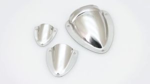 1pc Marine Hardware Boat Vent Cap Stainless Steel Clamshell Ventilation Outlet Cover Cable Wire Fitting for Yachts Rvs Outdoor