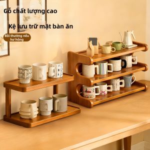 Jiaxun | Tổ Chức Bàn Lưu Trữ Cốc Gỗ