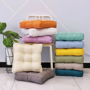 Square Chair Cushions Thickened Cushion Chair Seat Cushion Home Décor Backrest Sofa Pillow Soft Floor Cushion Padding