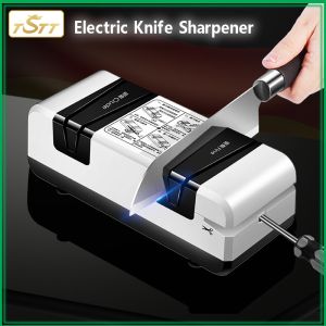 Fully Automatic Electric Knife Sharpener Multi-function Cut Sharpener For Slotted screwdrivers Scissors Household Kitchen Cutter Grinder Electric Fast Sharpener