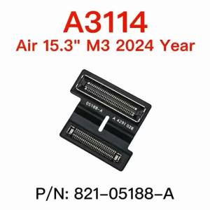 New For MacBook Air 15.3" A3114 M3 Keyboard Connector Board to Logic Connector Flex Cable 2024 Year