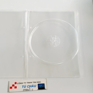 Hộp đựng CD DVD nhựa Trắng dẻo / Hộp đựng 1 đĩa