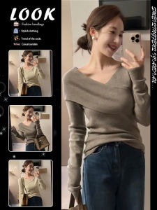 French Cross V-Neck Knitwear Undershirt