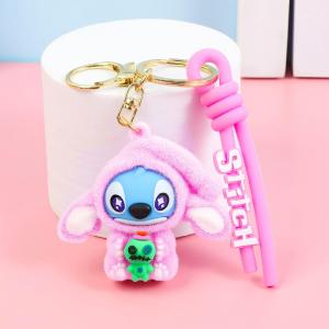 Móc Khóa Hình Lilo & Stitch Siêu Mềm Mại Dễ Thương Chất Liệu Nhung Mềm Mại Kiểu Anime Dùng Làm Phụ Kiện Cho Túi Xách & Ba Lô Đồ Sưu Tầm Chất Liệu Silicon Siêu Mềm