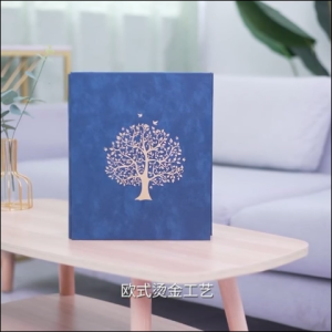 Album Ảnh Đựng 400 Ảnh 13x18 15x21 Bìa Da Cao Cấp Sang Trọng Thiết Kế Hình Cây Hạnh Phúc Độc Đáo
