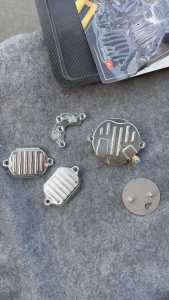 Bộ nắp đầu bò Redleo 4 val Cnc - Trọn bộ 5 món