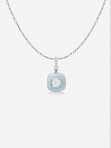Semi-precious Sugar Cubes Necklace