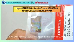 Roller Vario 125 150 Fi Old New Led Ori Original Roller 15 gram Asli AHM Honda 100%