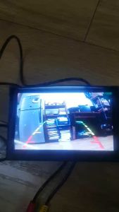 Bộ Camera Lùi Xe Tải Hồng Ngoại 18 Mắt Và Màn Hình Camera Lùi LCD 5 Inch Nguồn Điện 12-24V