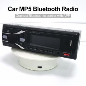 Đầu CD Ô Tô Hippcron 1DIN Bluetooth MP3 Hỗ Trợ Sạc Điện Thoại Qua USB Thu Sóng FM Thẻ TF & Đầu Vào AUX Nguồn 12V Chuẩn ISO
