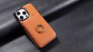 szhaiyu | Luxury Leather Wallet Phone Case For Samsung Galaxy Z Fold 4 5 6 7 8 Ultra Screen Protector Ring Holder Kickstand Cover