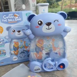 ของเล่นเด็กเล็ก Pin ball game ตู้เกมจับลูกบอล เกมดีดบอล ลายหมี เกมพินบอล เกมจับลูกบอล ของเล่นเสริมพัฒนาการ TY225