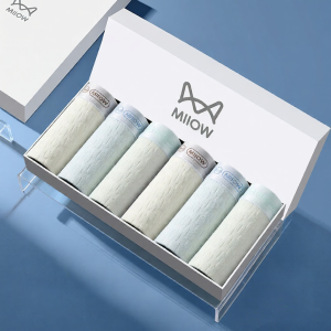 MiiOW | Cotton Summer Antibacterial Breathable Mens Trunks