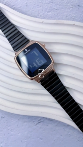 GAVITEN Jam Tangan Wanita Gaviten GV 009 Black Rosegold Original Garansi Resmi 1 Tahun - Rantai