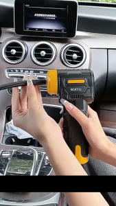 Pompa Ban Genggam Nirkabel Pompa Udara Mobil Listrik Portabel Kompresor LED Wireless Handheld Tire Inflator- DQB-4