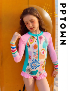 PPTOWN | New UV Protection Quick-Dry One-Piece Swimwear